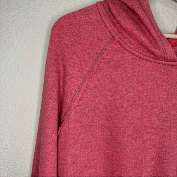 Free People cotton blend long sleeve hooded sweatshirt women’s-size M - Picture 3 of 9